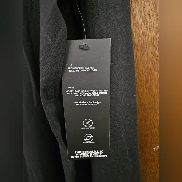 Skechers Go Walk Go Dri Swift Long Sleeve Tunic Crew XL - Picture 2 of 3